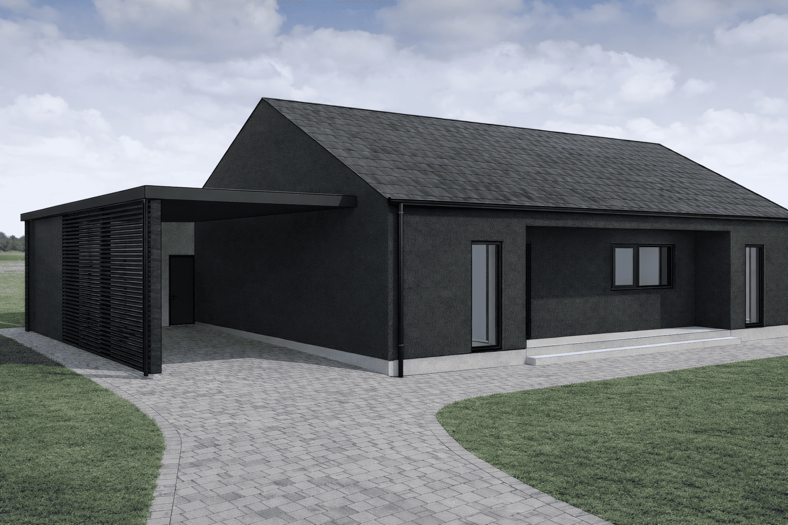 Kivimaja ilma moodulahendusteta