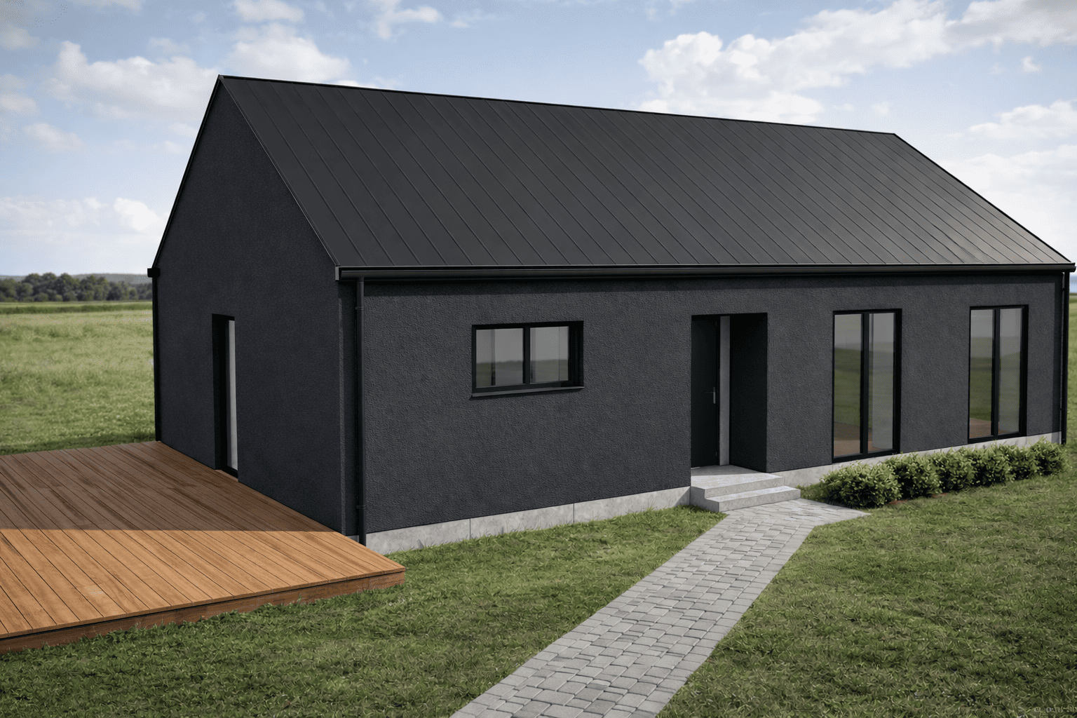 Kivimaja ilma moodulahendusteta