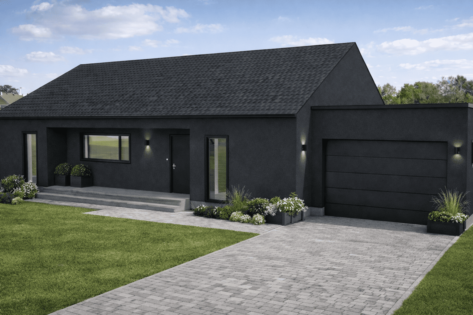 Kivimaja ilma moodulahendusteta